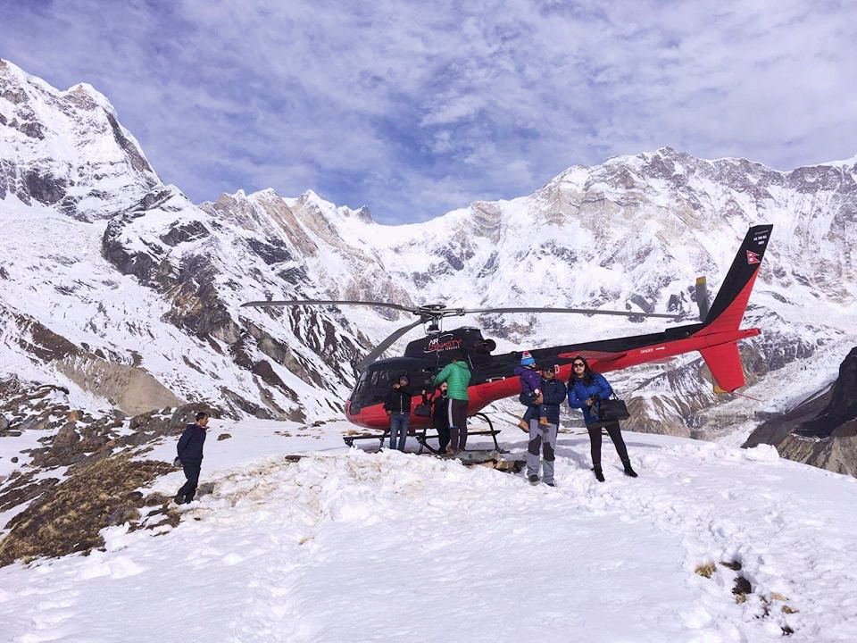Pokhara to Annapurna Helicopter Tour